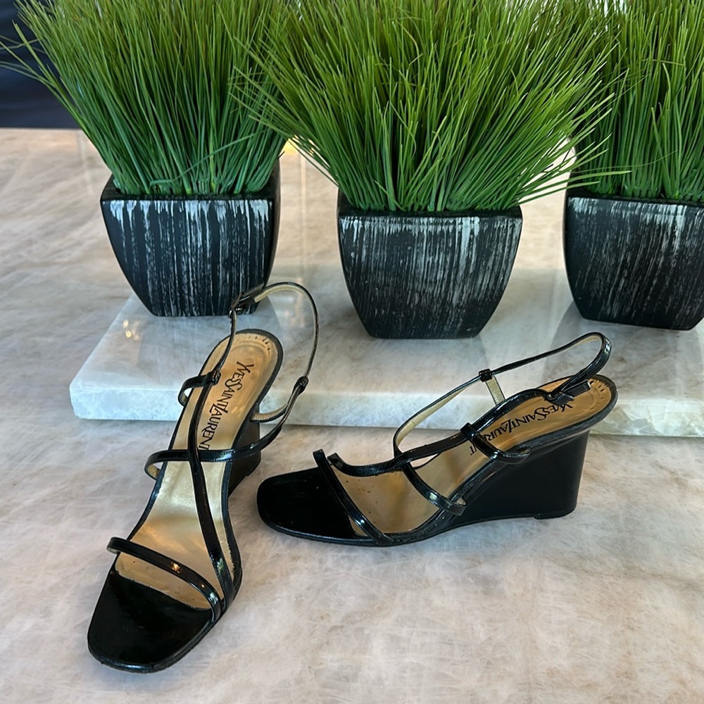 YSL sandals Yves Saint Laurent size 38 USA 8 - Picture 2 of 13